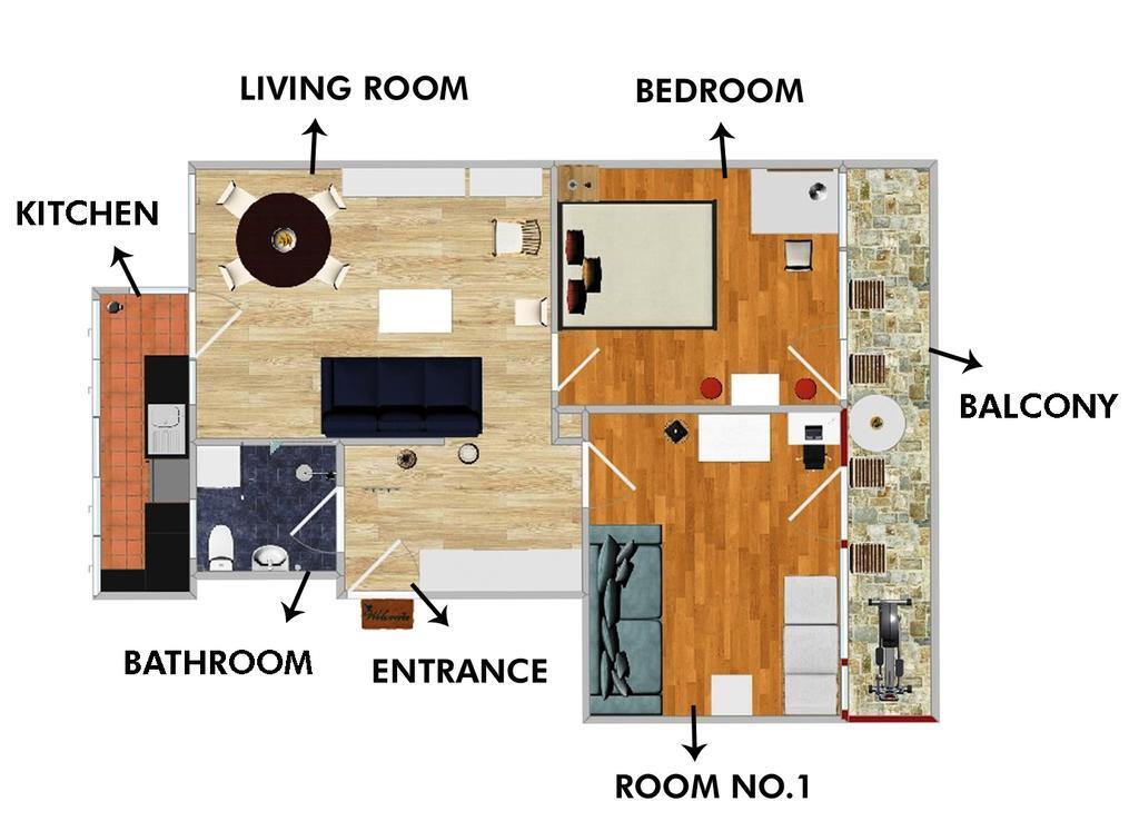 Best View Apartment Novi Sad Exterior foto